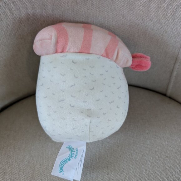 Kellytoy‎ Mini Keina the Shrimp Sushi Squishmallow 5" Plush Stuffed Toy - Picture 2 of 6